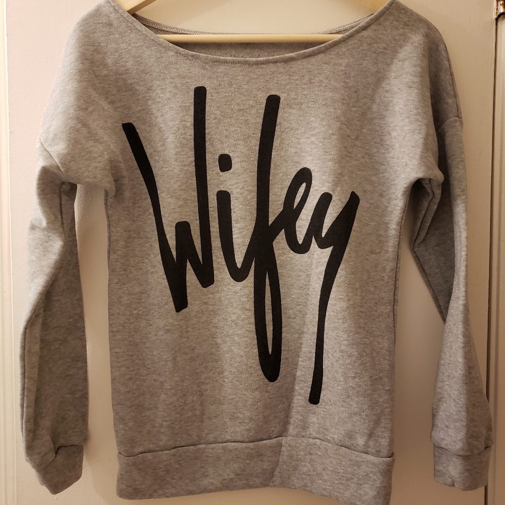 Wifey Fleece Sweater